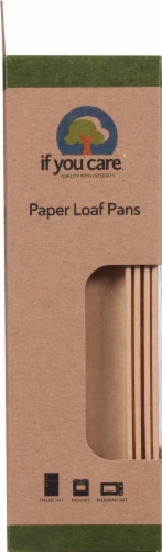 If You Care Paper Loaf Pans Perspective: left