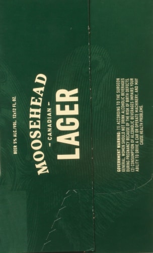 Moosehead™ Canadian Lager Perspective: left