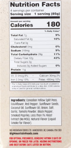 Big Mountain Foods Cauli Crumble Veggie Grounds Perspective: left