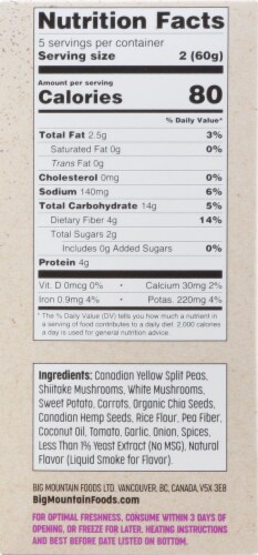 Big Mountain Foods Mighty Mushroom Bites Perspective: left