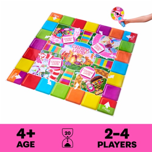 Giant Candy Land Indoor/Outdoor Classic Retro Party Board Game Perspective: left