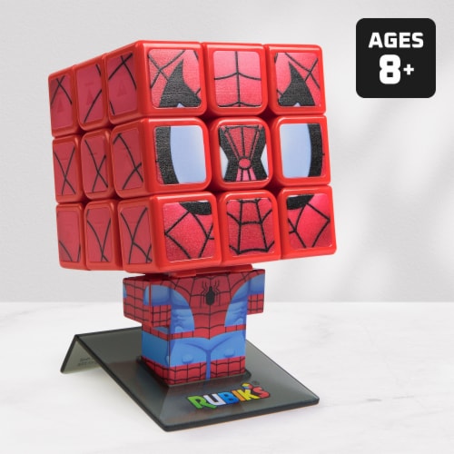 Rubik's Cube Marvel Spiderman Cuber Perspective: left