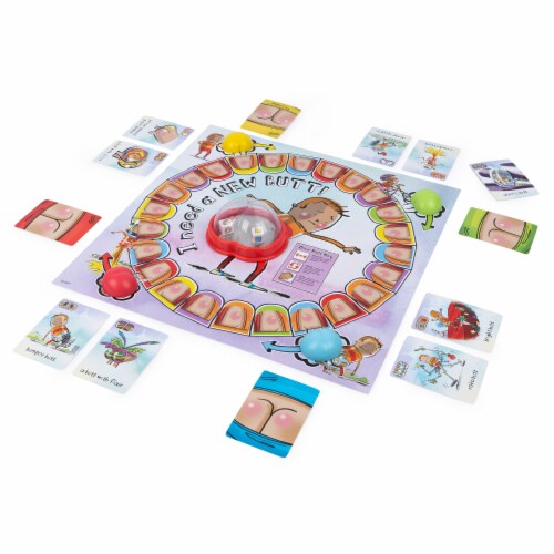 I Need a New Butt! Board Game Perspective: left