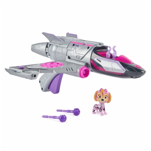 Nickelodeon Paw Patrol Skye Mighty Movie Jet Perspective: left