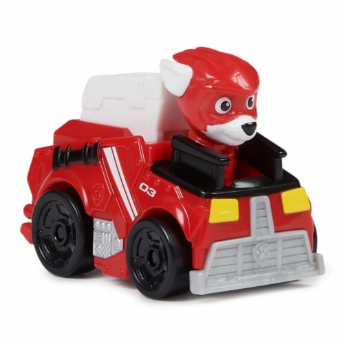 Paw Patrol The Mighty Movie Pup Squad Racers Collectible Marshall Perspective: left