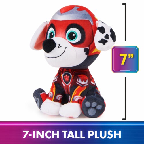 Nickolodeon™ Paw Patrol The Mighty Movie Marshall / Marcus™ Plush Toy Perspective: left