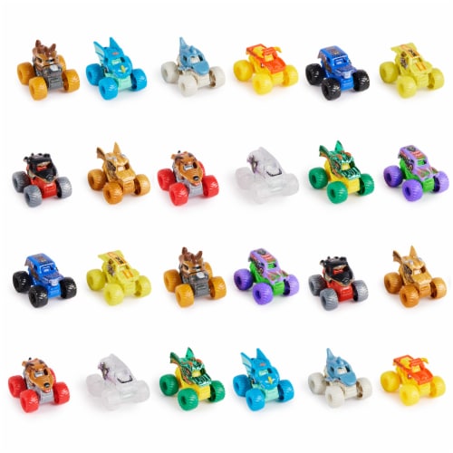 Monster Jam Official Mini Gold Dragon Mystery Collectible Monster Truck 1:87 Scale - Styles May Vary Perspective: left
