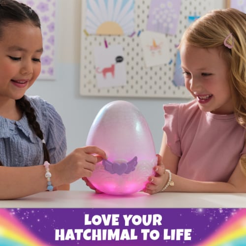 Hatchimals Alive™ Mystery Hatch™ Puffcorn Plush Figure Perspective: left