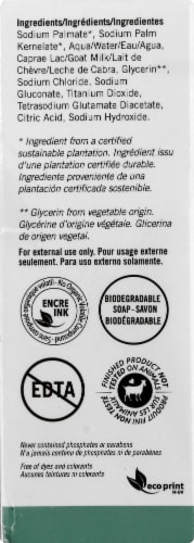 Nature By Canus Pure Vegetable Goat Milk Soap Perspective: left