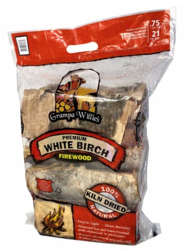 Grampa Willie's White Birch Firewood Perspective: left