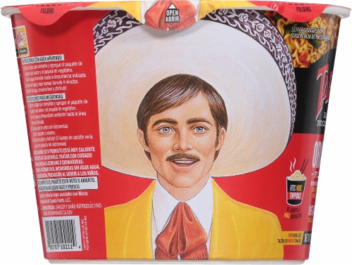 Tapatio Salsa Picante Original Flavor Ramen Noodle Soup Perspective: left