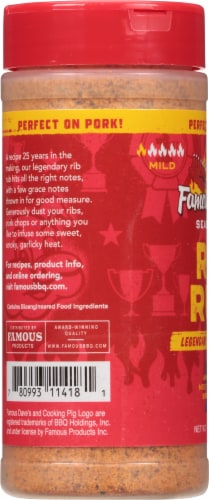 Famous dave's on sale rib rub