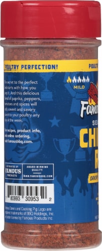 Famous Dave's® Original Recipe Chicken Rub Seasoning Perspective: left