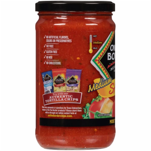 On The Border Medium Salsa Perspective: left