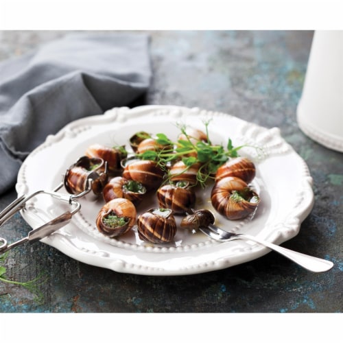 Maine Man Escargot Seafood Cocktail Appetizer Fork, Set of 4 Perspective: left