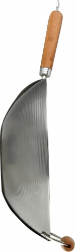 Helen's Kitchen Carbon Steel Wok Perspective: left