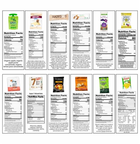 SNACK ATTACK VEGAN SNACKS CARE PACKAGE - [32 COUNT] Perspective: left