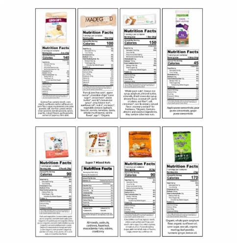 SNACK ATTACK VEGAN SNACKS CARE PACKAGE - [20 COUNT] Perspective: left