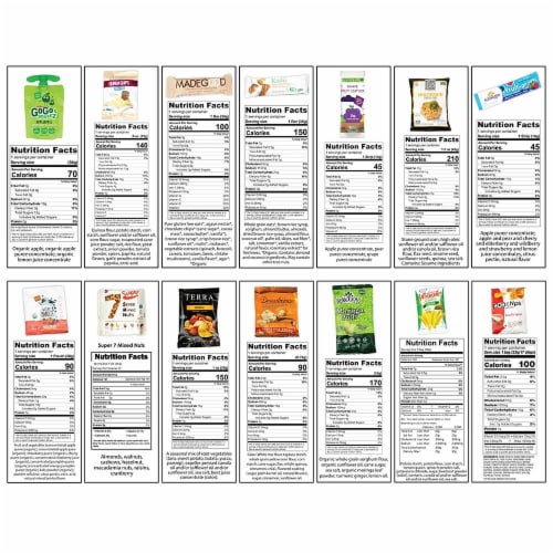 SNACK ATTACK 100 CALORIE SNACKS CARE PACKAGE [40 COUNT] Perspective: left