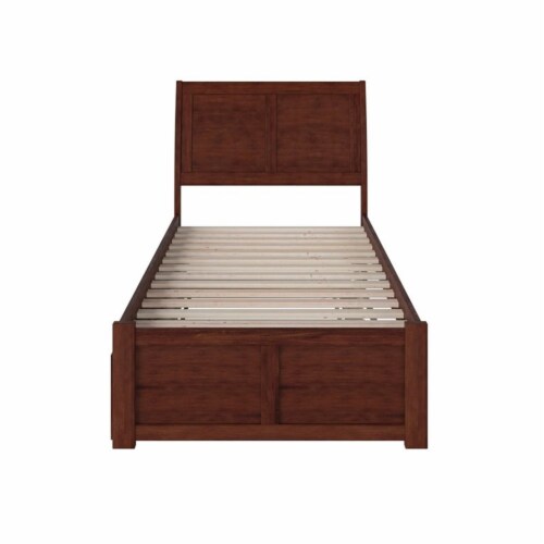 AFI Portland Twin XL Solid Wood Bed with Twin XL Trundle in Walnut, 1 Fred Meyer
