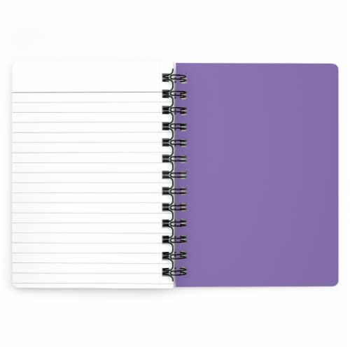 Lined Notebook Spiral Anime Character Owl College Ruled Notebook for Journaling Perspective: left