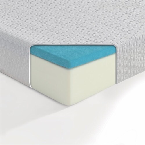 Lexicon Aaro 8 Modern Polyurethane Gel Memory Queen Mattress in White, 1 Kroger
