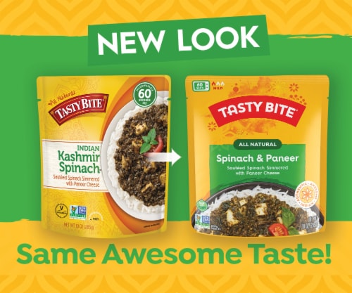 Tasty Bite® Kashmir Spinach Perspective: left