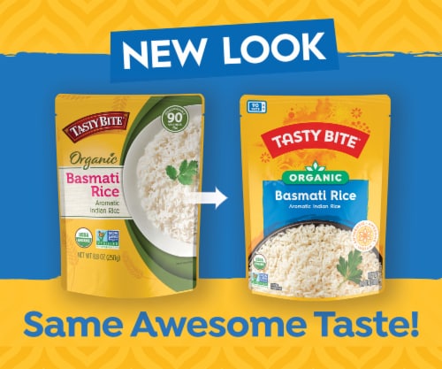 Tasty Bite® Organic Basmati Rice Perspective: left