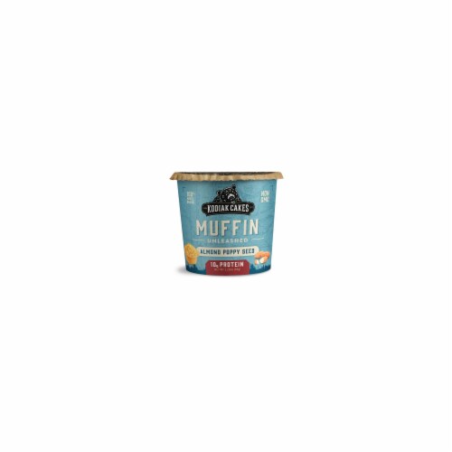 Kodiak Almond Poppy Seed Muffin Cup (Pack of 4) Perspective: left