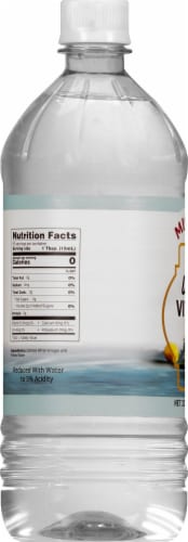 Michigan Valley Distilled White Vinegar Perspective: left