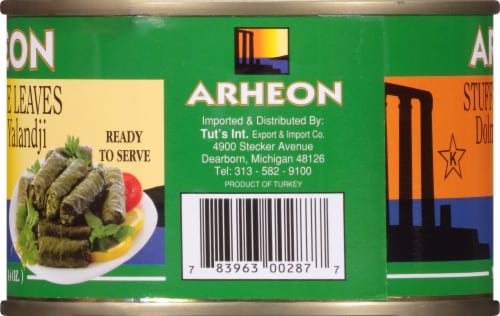 Arheon Stuffed Vine Leaves Perspective: left