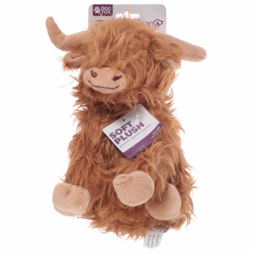 Multipet Highland Shaggy Cow Perspective: left