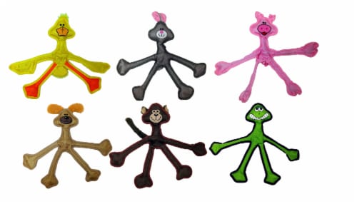 Multipet Skele-Ropes Tug Rope Dog Toy Perspective: left