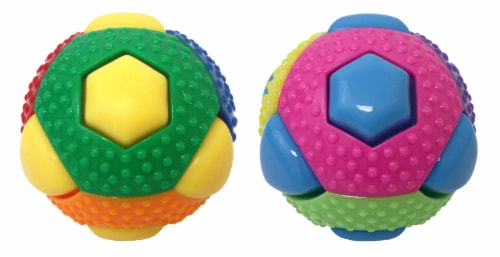 Multipet® Ruff Enuff™ Ball Dog Toy - Assorted Perspective: left