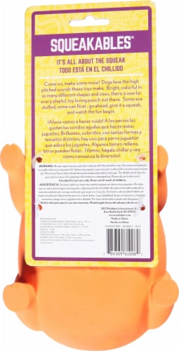 Multipet Latex Polka Dot Pig Dog Toy - Assorted Perspective: left