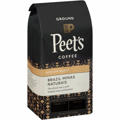 Peet's Coffee® Brazil Minas Naturais Medium Roast Ground Coffee Perspective: left