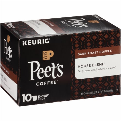 Peet's Coffee® House Blend Dark Roast K-Cup Coffee Pods Perspective: left