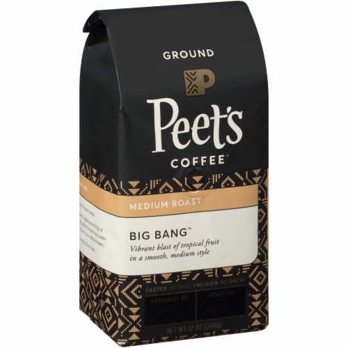 Peet's Coffee Big Bang Medium Roast Ground Coffee Perspective: left