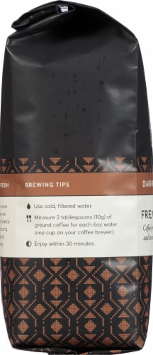 Peet's® French Roast Dark Roast Whole Bean Coffee Perspective: left