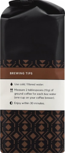Peet's Coffee French Roast Dark Roast Ground Coffee Perspective: left