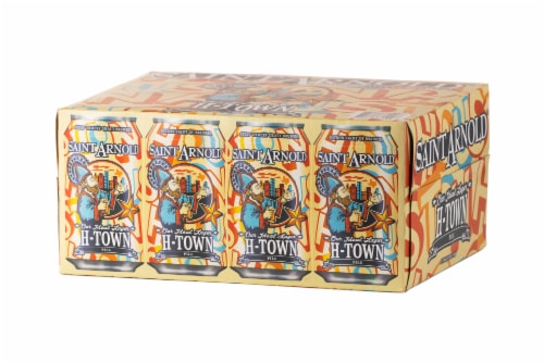 Saint Arnold H-Town Pilsner Craft Beer Perspective: left