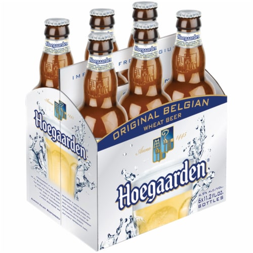 Hoegaarden Anna 1445 Belgian Wheat Beer Perspective: left