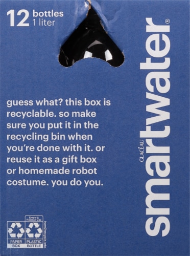 Smartwater Nutrient-Enhanced Water Bottles Perspective: left