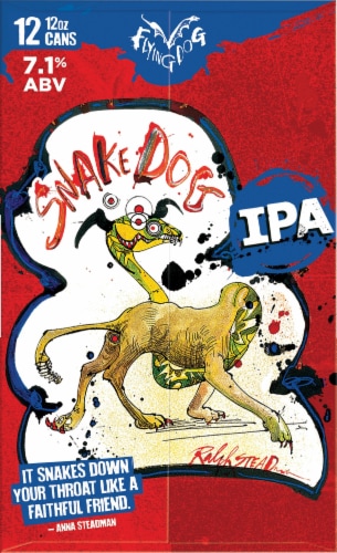 Flying Dog Snake Dog IPA Perspective: left