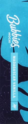 Bubbies® Madagascar Vanilla Mochi Premium Ice Cream Perspective: left