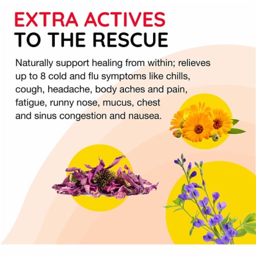 MediNatura T-Relief™ ReBoost™ Zinc +10 Cold & Flu Tablets Perspective: left
