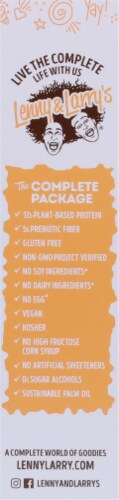 Lenny & Larry's® Peanut Butter Chocolate Chip Cookie-fied® Protein Bar Multipack Perspective: left