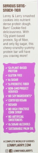 Lenny & Larry's® Cookies & Creme Cookie-fied® Protein Bar Multipack Perspective: left