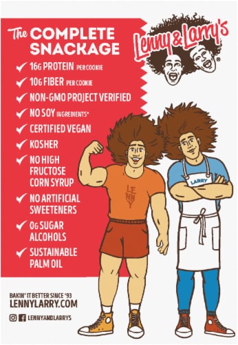 Lenny & Larry's® The Complete Cookie® Double Chocolate Cookies Perspective: left