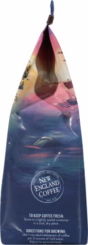 New England Coffee® Bold Decision Dark Roast Ground Coffee Perspective: left
